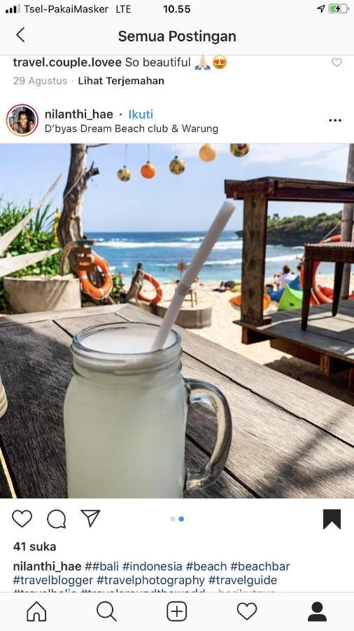 D'Byas Dream Beach Club And Villa Lembongan Eksteriør bilde